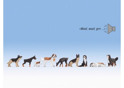 Set de caini SOUND - H0 Noch 12852